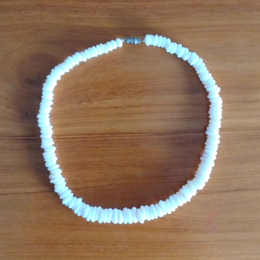 3 Hawaiian Puka shell necklaces.